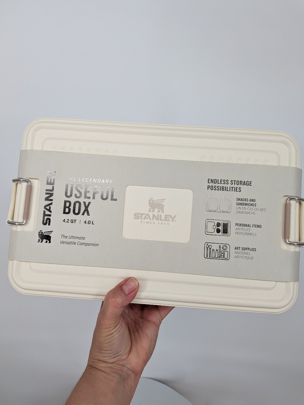 NEW STANLEY Classic Legendary Useful Box make up tools 2.11 QT cream lunch craft